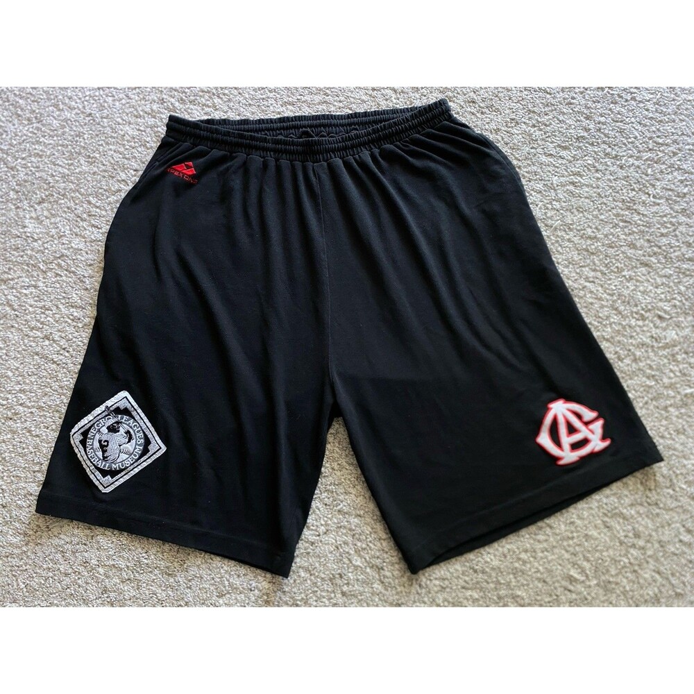 Vtg Apex One Negro League Shorts Chicago American Giants Rare Long Shorts 90s